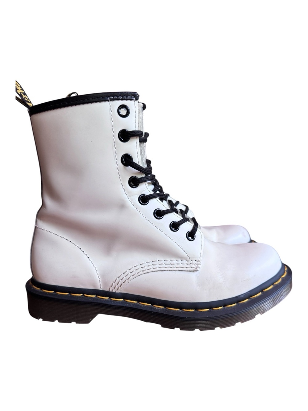 Dr. Martens 1460 Smooth Leather Lace Up Boots size 7